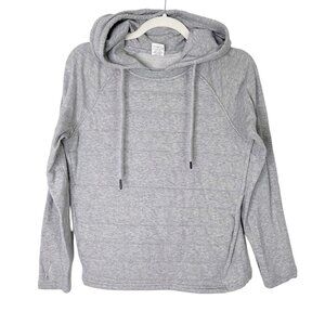 Zyia Active Hoodie Women’s Size XS Gray Quilted Sweatshirt‎